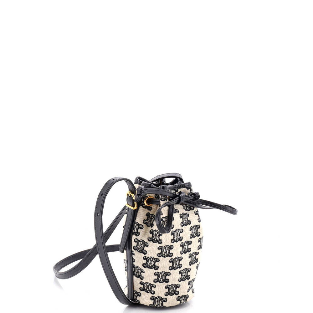 Celine Micro Drawstring Bucket Bag - Picture 2 of 6